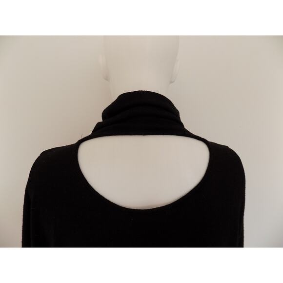 Rag & Bone Jean pullover sweater black turtleneck oversized size Small - Picture 6 of 9